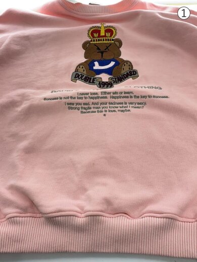 商品画像：スウェット/FREE/コットン/PNK/無地 6