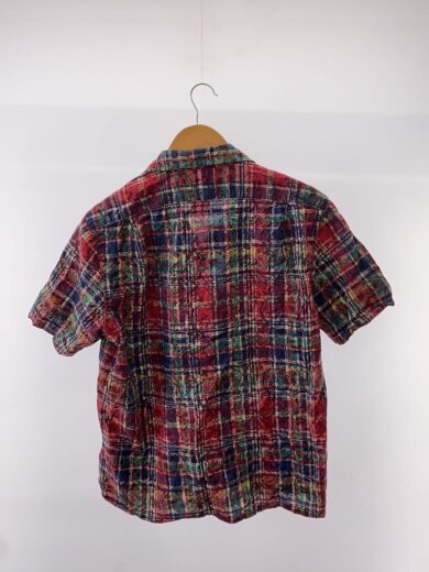 商品画像：半袖シャツ/M/コットン/RED/総柄 2