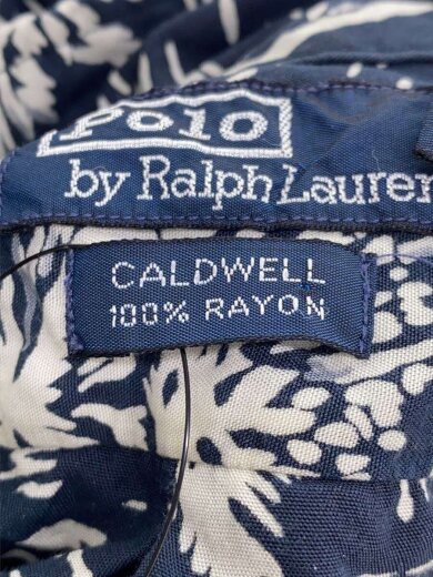 商品画像：アロハシャツ/M/レーヨン/NVY/総柄 4