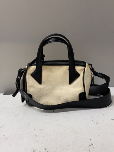 商品画像：ハンドバッグ/キャンバス/BEG 3