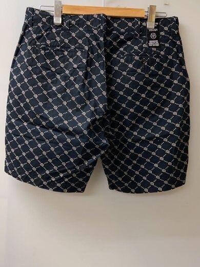 商品画像：ショートパンツ/M/コットン/BLK/総柄/221UTNH-PTM03// 2