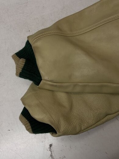 商品画像：90s/スタジャン/XXL/ウール/GRN 4