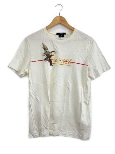 画像：GUCCITシャツ/XL/コットン/WHT1