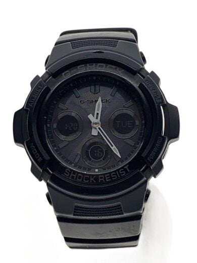 商品画像：腕時計/--/ラバー/BLK/BLK/AWG-M100B 1