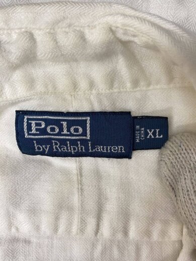 商品画像：長袖シャツ/XL/リネン/WHT 3