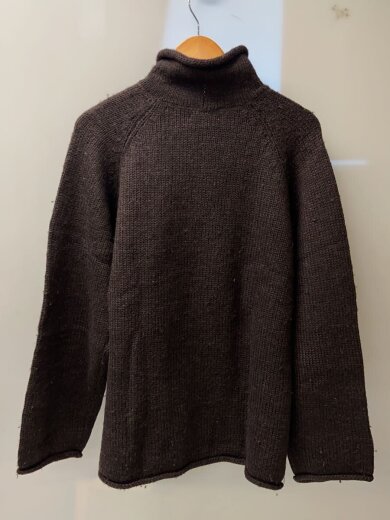 商品画像：ニット・セーター(厚手)/M/ウール/BRW 2