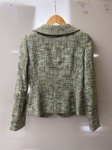 商品画像：ジャケット/38/ウール/GRN/総柄 2