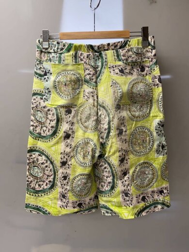 商品画像：ショートパンツ/36/リネン/GRN/総柄/TR0042PG0151510 2