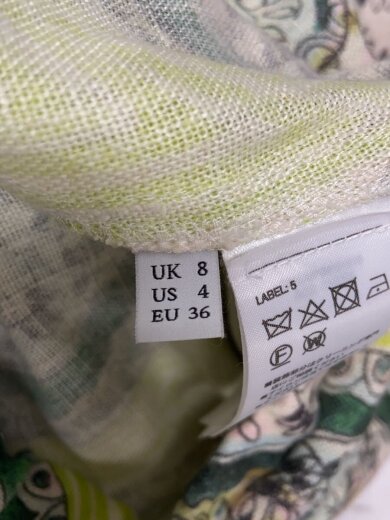 商品画像：ショートパンツ/36/リネン/GRN/総柄/TR0042PG0151510 5