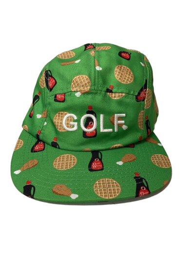 商品画像：キャップ/--/GRN/総柄/メンズ 1