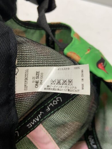 商品画像：キャップ/--/GRN/総柄/メンズ 6