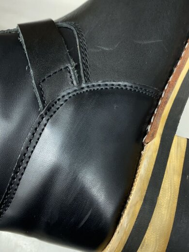 画像：その他ブランドGOD＆BLESS/ブーツ/26.5cm/ブラック/レザー/GB-9809/ダメージ・擦れ有9
