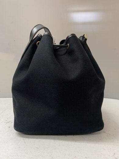 商品画像：カルダー 巾着型ショルダーバッグ/キャンバス/BLK 3