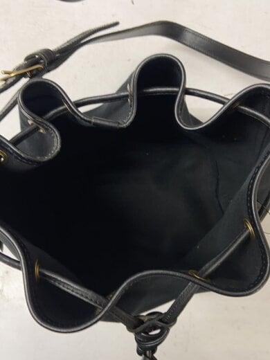 商品画像：カルダー 巾着型ショルダーバッグ/キャンバス/BLK 6