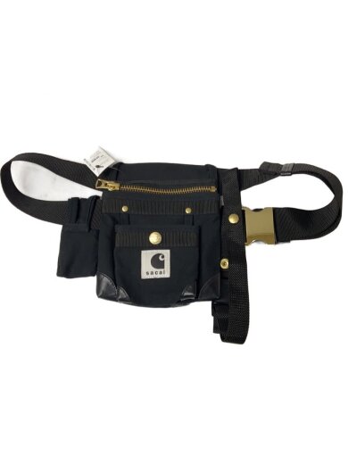 商品画像：ショルダーバッグ/キャンバス/BLK 1