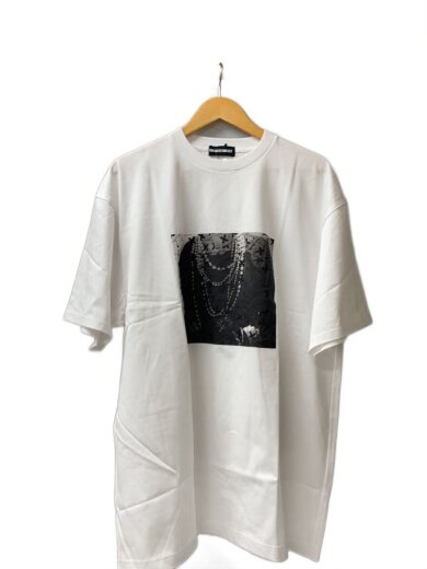 商品画像：Tシャツ/XXL/コットン/WHT 1