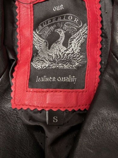 商品画像：ダブルライダースジャケット/S/羊革/BLK 4