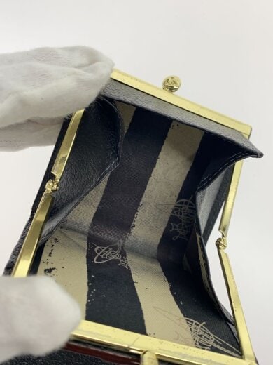 商品画像：2つ折り財布/レザー/BLK/メンズ 5