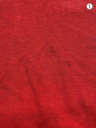 商品画像：Tシャツ/M/--/RED/無地 5