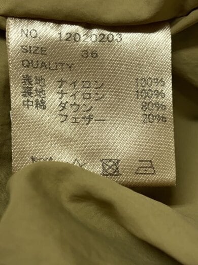 商品画像：ダウンジャケット/36/ナイロン/KHK/12020203 4