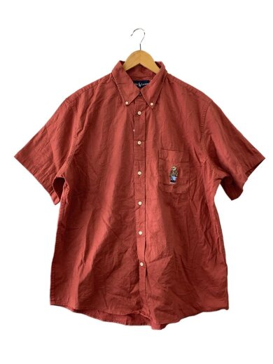 商品画像：半袖シャツ/L/コットン/RED// 1