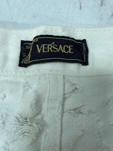 商品画像：ストレートパンツ/40/コットン/WHT/無地 4