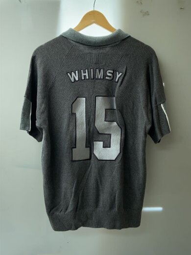 商品画像：ポロシャツ/L/アクリル/GRY/無地/WMS-24SS3-005// 2