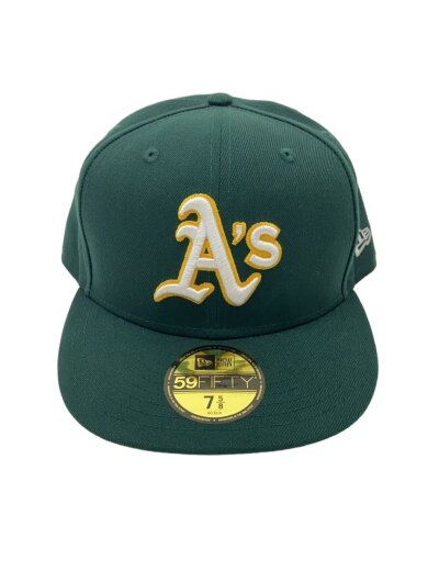 商品画像：キャップ/7 5/8/GRN/無地/メンズ 1