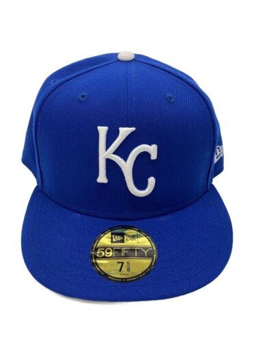 商品画像：キャップ/7 5/8/BLU/無地/メンズ 1