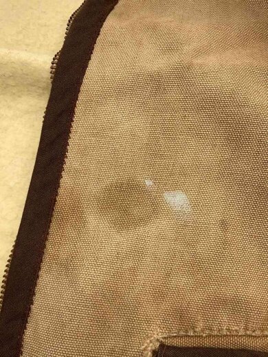 商品画像：70s Vintage ボアライニングベスト/XL/CML/ジップ難有 5