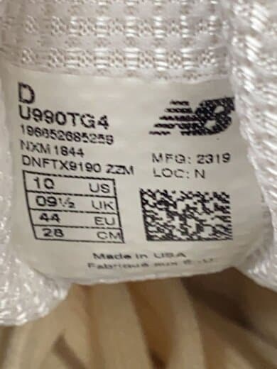 商品画像：U990/グレー/28cm/GRY// 5