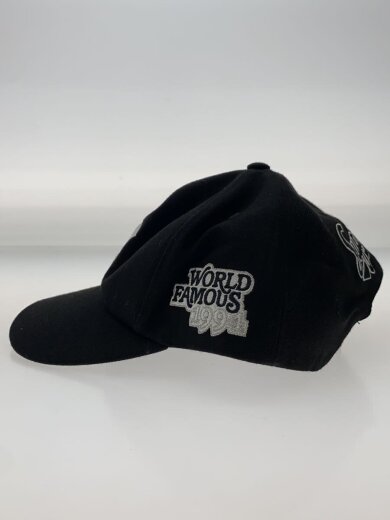 商品画像：25SS WORLD FAMOUS S LOGO 6-PANEL/BLK// 2
