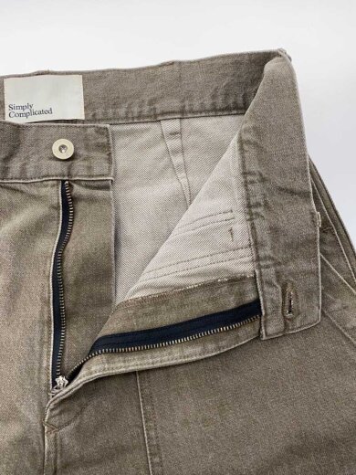 商品画像：OLIVE DENIM BAKER PANTS/2/KHK/25FW3011 3