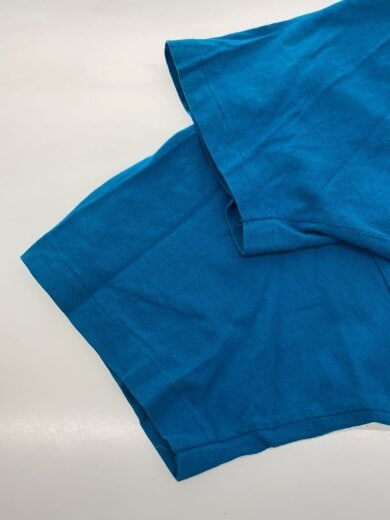 商品画像：90s Hanesボディ ヘンリーネックTシャツ/L/BLU/シングルステッチ// 4