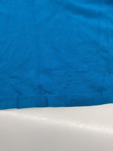 商品画像：90s Hanesボディ ヘンリーネックTシャツ/L/BLU/シングルステッチ// 7