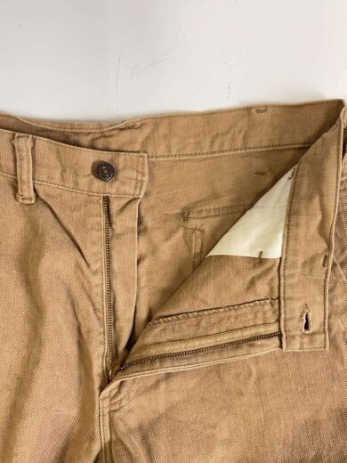 商品画像：70s Vintage 20665 フレア カラーデニムパンツ/28/CML/42TALON/白タブ/スモールe// 4