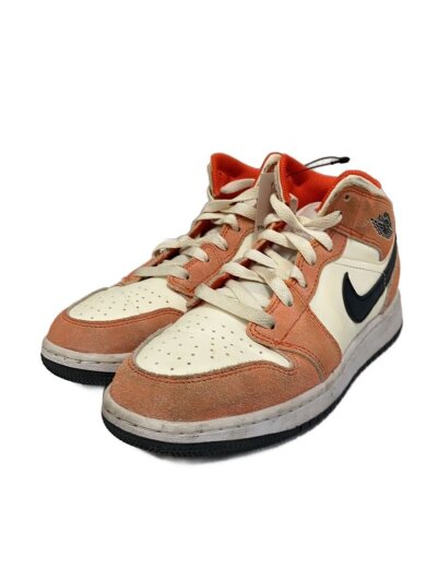 商品画像：AIR JORDAN 1 MID SE_エア ジョーダン 1 ミッド SE/23cm/ORN/レザー// 2