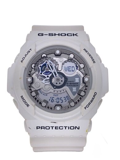 商品画像：GA-300 G-SHOCK_クォーツ腕時計/デジアナ/SLV/WHT 1