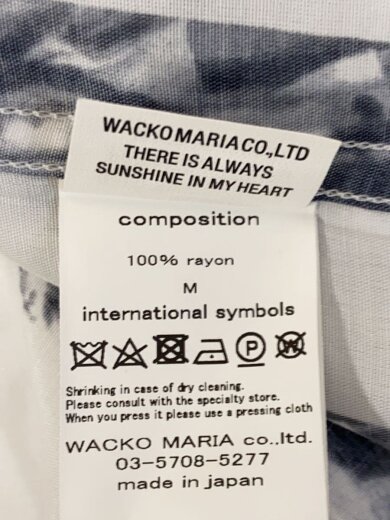 商品画像：BOB MARLEY HAWAIIAN SHIRT S/S M WHT 総柄/bobmarley-wm-hi09 4