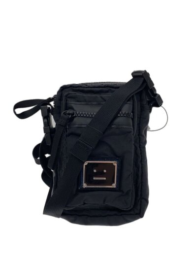 商品画像：ロゴプレート ポケットバッグ/BLK/FA-UX-BAG000020// 1