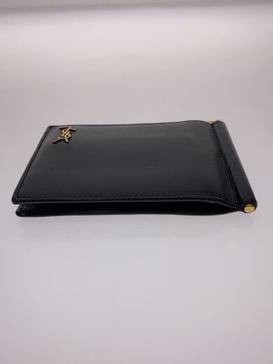 商品画像：マネークリップ・ビルクリップウォレット コイン室無し/レザー/BLK/ALM607738・0422// 4