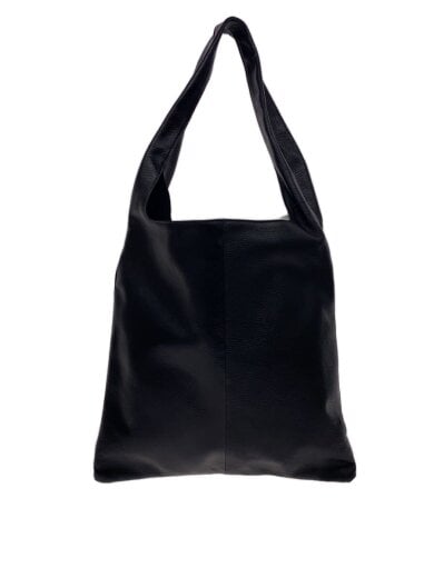 商品画像：レザーマルシェ トートバッグ BLK// 1