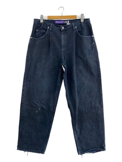 画像：Levi’s SilverTabBAGGY バギー ブラックデニム 後染め/BLK//1