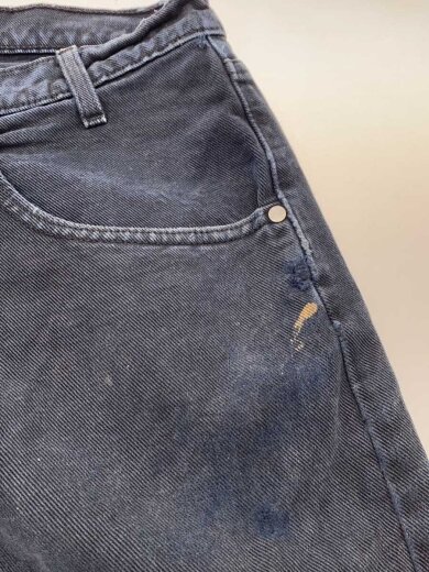 画像：Levi’s SilverTabBAGGY バギー ブラックデニム 後染め/BLK//6