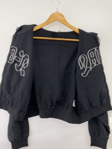 商品画像：STUDED LOGO ZIP UP SWEAT HOODIE/M/コットン/BLK/105261012005// 3