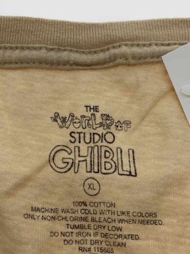 商品画像：00s STUDIO GHIBLI スタジオジブリ もののけ姫 サン Tシャツ/XL/BEG// 3