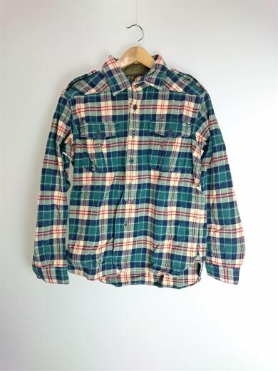 画像：Nigel Cabourn長袖シャツ/48/コットン/GRN/チェック/05300100041