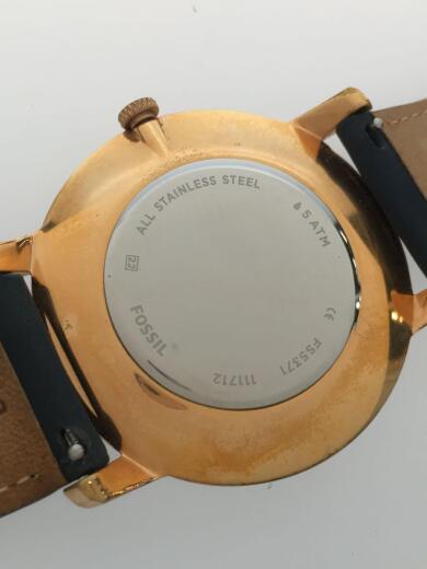 画像：FOSSILFS5371/THE MINIMALIST/ミニマリスト/リストウォッチ/クォーツ腕時計/ホワイト/ネイビー3