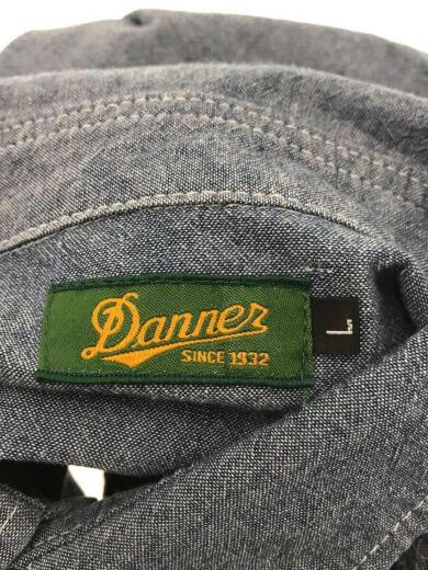 画像：DannerDN16FW-MS02/INDIGO DUNGAREE SHIRT/ダンガリーシャツ/L/フラップポケット3
