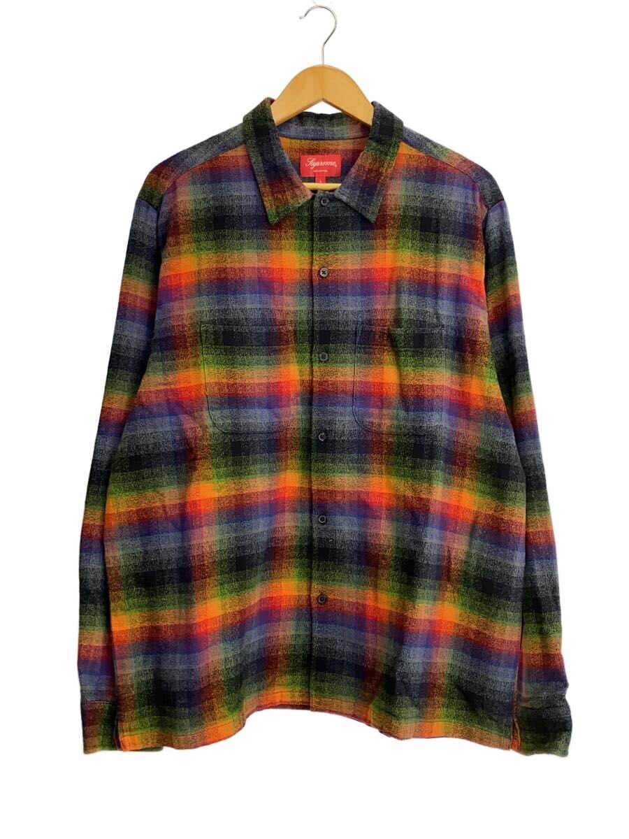 Supreme / 21SS/Plaid Flannel Shirt/長袖シャツ/XL/コットン/マルチカラー/総柄